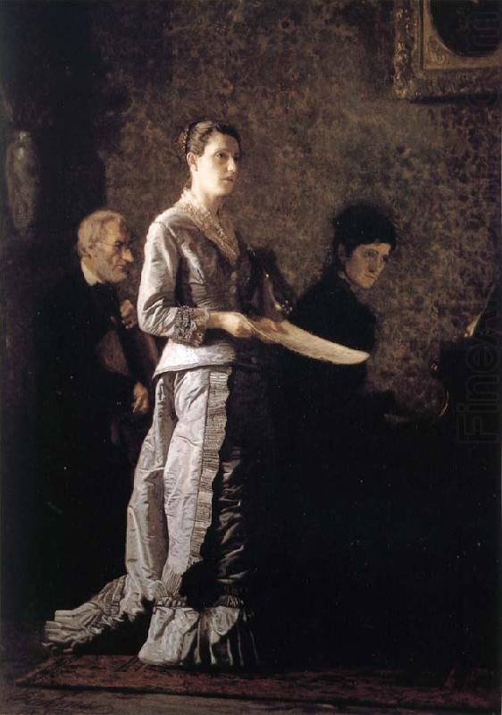 Thomas Eakins Dirge china oil painting image